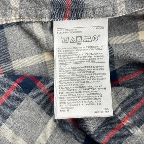 Banana Republic Lightweight Flannel Button Down Shirt - Picture 5 of 6